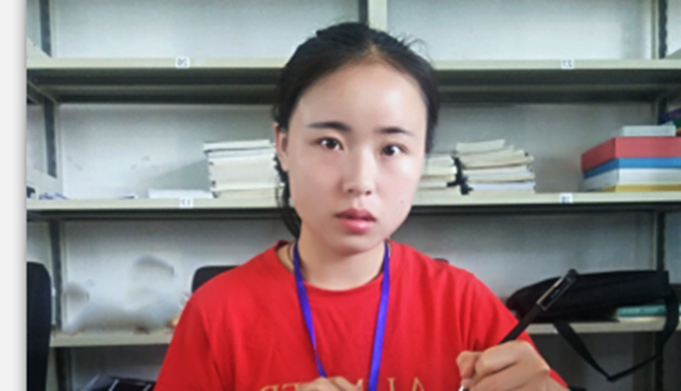 自强之星——温园园（2018年校级“自强之星”）