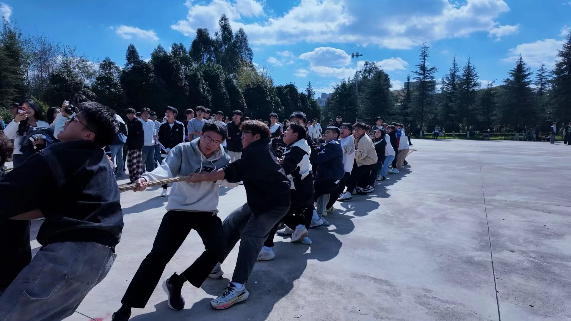 凝心聚力“拔”出风采